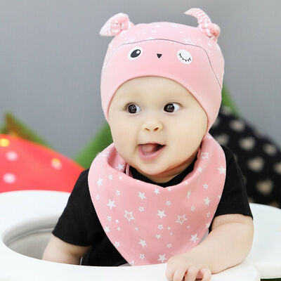 

Toddler Kids Baby Boy Girl Winter Warm Knitted Crochet Beanie Hat Cap Scarf Set