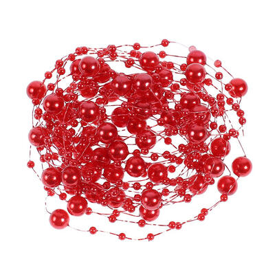 

10M Fishing Line Artificial Pearls Beads Chain Garland Flower Wedding Decor