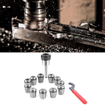 

Greensen MT2-ER3238-16 Shank Collet Chuck Holder&Collet Set for CNC Lathe Milling Machine