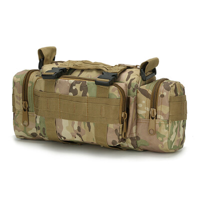 

5L Utility Waist Pack Bag Oxford Fabric Military Belt Pouch Camping Outdoor