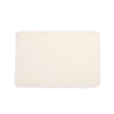 

Gobestart Soft Fluffy Rugs Anti-Skid Shaggy Area Rug Dining Room Home Bedroom Carpet Floor