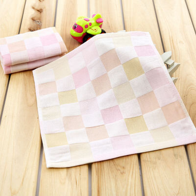 

Double-layer Cotton Square Towel Super Soft Childs Baby Saliva Towel Gauze Square Child Towel