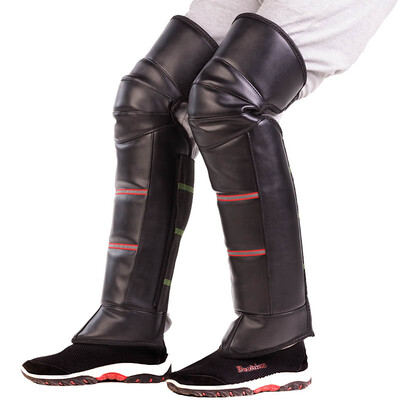 

Jieshiaibaoluo Winter Motorcycle Kneepad Electric Car Warm Kneepad Windproof Leggings Cycling Long Thickened Kneepads