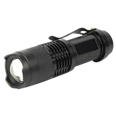 

Mini Telescopic Zoom 3 Modes Adjustable High Brightness Defender Flashlight