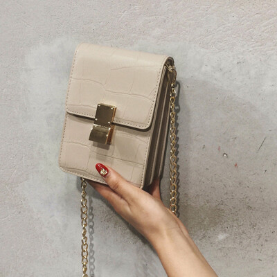 

Tailored Womens Fashion Shoulder Bag Solid Color Diagonal Bag Casual Wild Bag