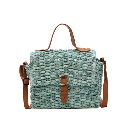 

Shoulder Messenger Handbags Women Straw Small Crossbody Top-handle Bags