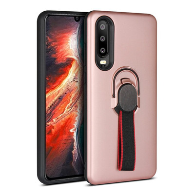 

Magnetic Car Mount Case Huawei P30 Finger Ring Holder Cover Huawei P30 P 30 Huaweip30 ELE-L09 ELE-L29 Hybrid TPU Bumper Case