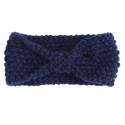 

New Fashion Baby Knit Crochet Bow Headband Warm Headband Child Headwear