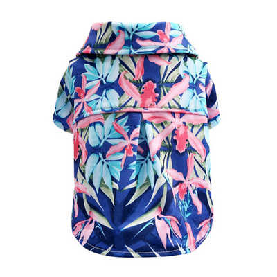 

Hawaiian Dog Cat Shirts Cotton Summer Beach Clothes Vest Pet Clothing Floral T Shirt Chihuahua For Small Large Dog Frech Fulldog