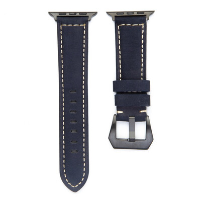 

〖Follure〗Leather Strap Replacement Band For Apple Watch Series 1234 38mm40mm Black