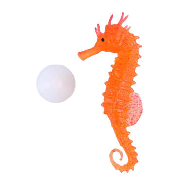 

Artificial Aquarium Silicone Sea Horse Hippocampus Ornament Fish Tank Decor