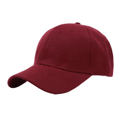 

Fashion Solid Color Hook Loop Baseball Cap Unisex Outdoor Sunshade Peaked Hat