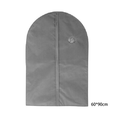 

Clothes Dust Cover With Zipper Storage Bag Garment Costume Protector Suit Case Home