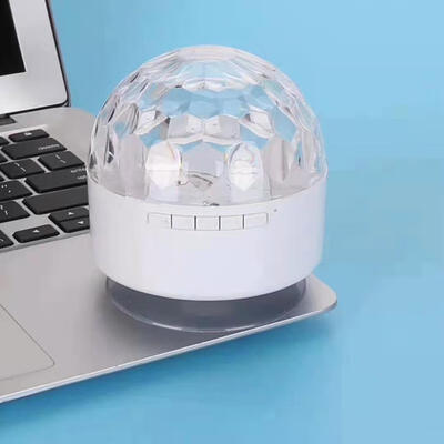 

AQ9 Mini Crystal Ball Bluetooth Speaker Portable Colorful Loudspeaker For Disco Party