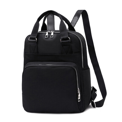 

Simple business backpack female Oxford cloth waterproof nylon cloth casual fashion travel business computer backpack