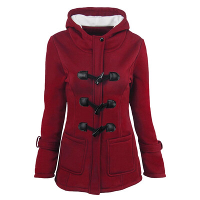 

Roseonmyhand Fashion Women Windbreaker Outwear Warm Wool Slim Long Coat Jacket Trench