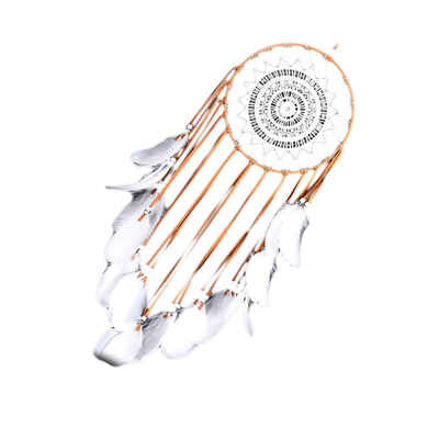 

Simple India Style Dream Catcher Cafe Office Home Wall Hanging Ornaments Wind Chimes Feather Dreamcatcher