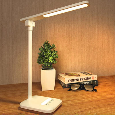 

Portable USB Rechargeable Eye-Protection LED Desk Lamp Bedside Table Book Reading Night Light