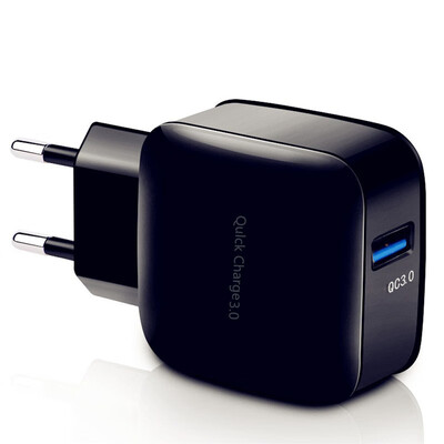 

QC30 Wall Fast Charger Power Adapter Quick Charge EU Standard Plug