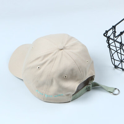 

New stars with the baseball cap embroidered Cap Korean letters casual Joker Sun Hat men&women curved brim hat