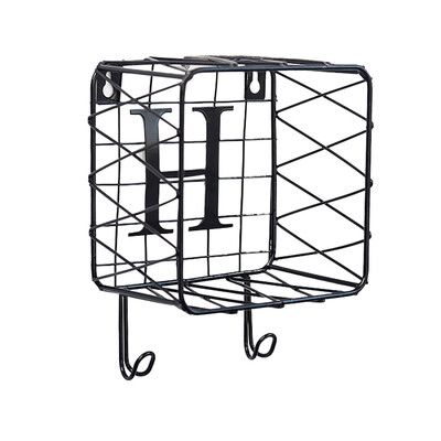 

Toponeto Hooks Wall Mount Keys Mail Letter Organizer Storage Rack Holder Hanger Home