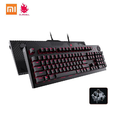 

Xiaomi Blasoul Y520 Gaming Mechanical Keyboard 104 Keys RGB Backlight Backlit 18m Wired Edition for PC Laptop Gamer