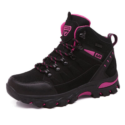 

Autumn&winter couple models rubber outsole large size outdoor walking shoes hiking shoes 8019