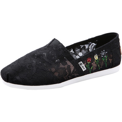 

JOY&MARIO Flat bottom fashion hemp set foot comfortable breathable canvas casual shoes 61912W127081270912710