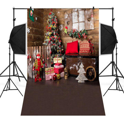 

Toponeto Christmas Backdrops Snowman Vinyl 3x5FT Lantern Background Photography Studio