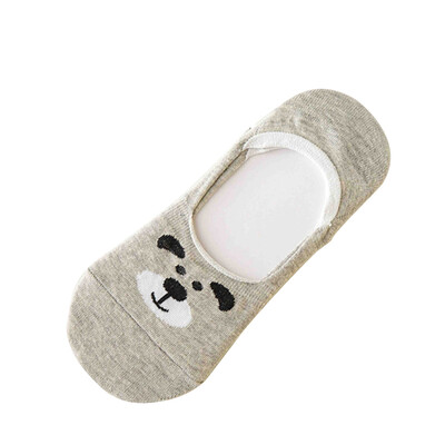 

1 Pair Girl Cute Non-Slip Boat Loafer Cotton Invisible Low Cut No Show Socks New