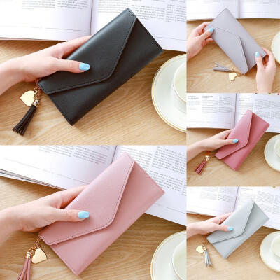 

Fashion Lady Women Leather Clutch Wallet Long Card Holder Case Purse Handbag NEW