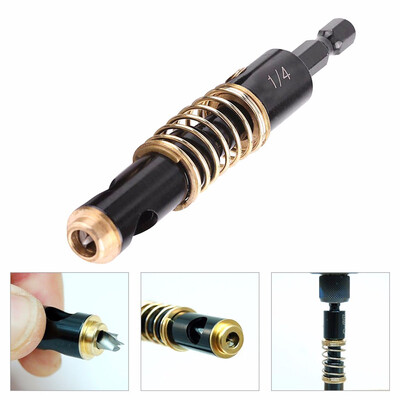

〖Follure〗Self Centering Hinge Drill Bit Reaming Drilling Wood Plastic 14 inch Drill Bit