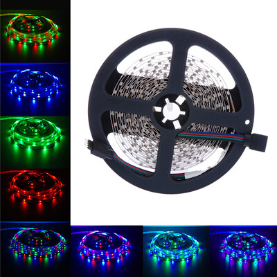 

Gobestart 5M 3528 SMD RGB 300LEDs LED Flexible Light Strip Lamp DC 12V Super Bright