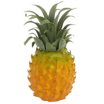

UpperX Home decorative artificial pineapple party decoration yellow green