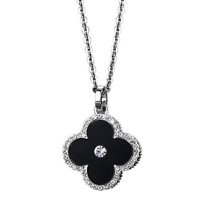 

Feminine temperament sweater chain long autumn&winter wild atmosphere necklace four-leaf clover fashion accessories pendant