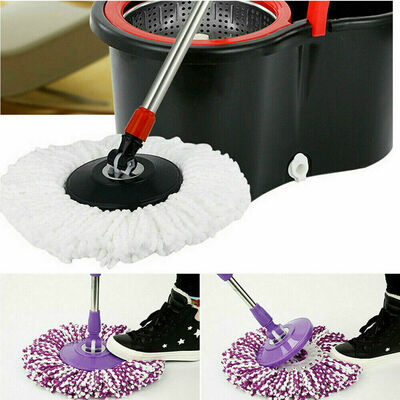 

Replacement Easy Cleaning Mopping Head Wring Spin Refill Mop for New