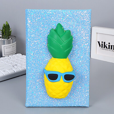 

Siaonvr Slow Reboun d Notebook 3D Cartoon A5 Sequin Diary Portable Diary Notepad