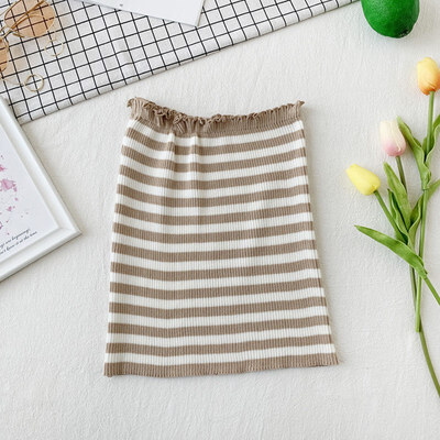 

Women Summer Fashion Concise Striped Slim Fit All-match Short Style Camisole Top