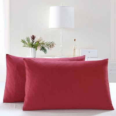 

Toponeto Cotton Pillowcase Set of 2 Long - Staple Combed Pure Natural Cotton Pillowcase Soft & Silky Sateen Weave