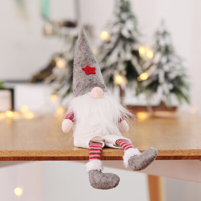 

Gobestart Christmas Decorations Faceless Doll Boy Dolls Window Decorations