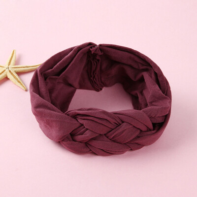 

〖Follure〗Wide Nylon Bow Ribbon with Pompom Knot Bow Nylon Head One Size Plus