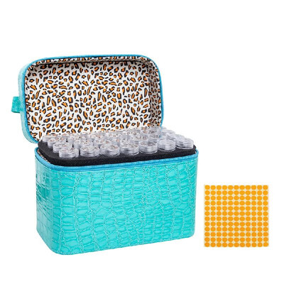 

84 Slots Diamond Storage Box Pattern Design Diamond Embroidery Rhinestones Painting Accessory Jewelry Beads Nail Art Pills Organiz