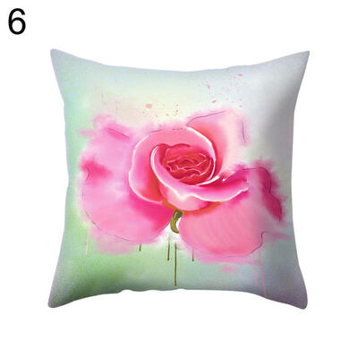 

Flower Monstera Leaf Throw Pillow Case Cushion Cover Sofa Bed Car Office Decor