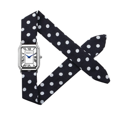 

REBIRTH Li Pofu high quality machine square dial Roman scale straps fashion art clear