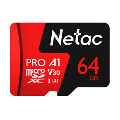 

Netac TFMicroSDMemory Card U1 C10 Traffic Recorder Monitoring Camera Mobile Phone Storage Card 64GB