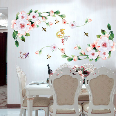 

〖Follure〗Removable Vinyl Decal Art Mural EmbossWealth Home Living Room Decor Wall Sticker