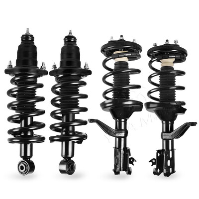 

Set of 4 Complete Shock Strut & Coil Spring wMounts For 2003-2011 Honda Element