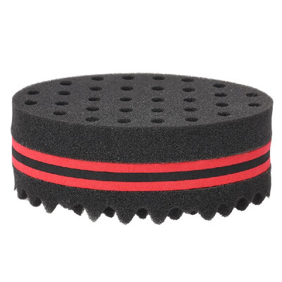 

Hair Brush Sponge with Big Holes Double-sided Sponge for Hair Twist Dreadlock Natural Afro Curl Wave Hair Care Tool