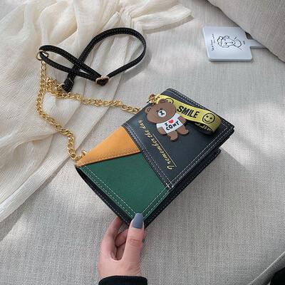 

Summer small bag female 2019 new wave Korean version of the wild single shoulder slung fashion chain casual texture small square bag