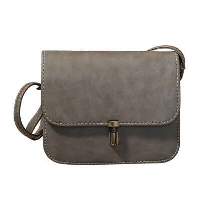 

Women Shoulder Bag High Quality PU Leather Satchel Handbag Lady Solid Square Messenger Shoulder Bag Crossbody Bags YJ